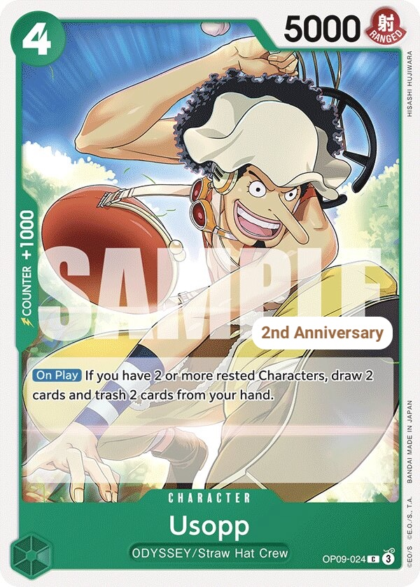 Usopp OP09-024 Normal