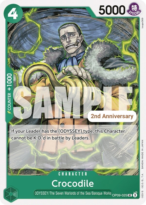 Crocodile OP09-025 Normal