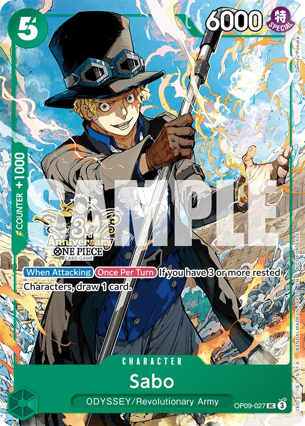 Sabo OP09-027 Alternate Art