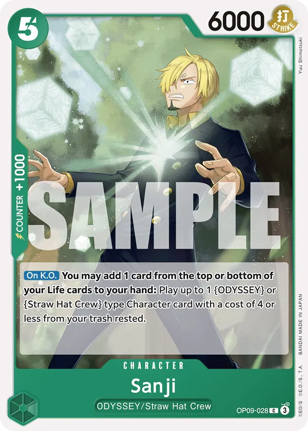 Sanji OP09-028 Normal