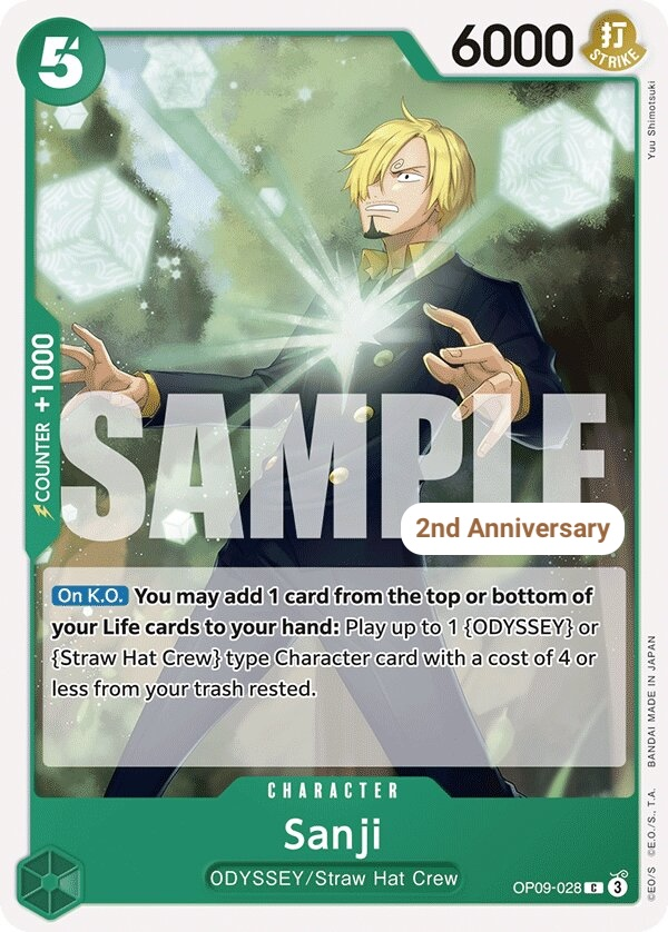 Sanji OP09-028 Normal