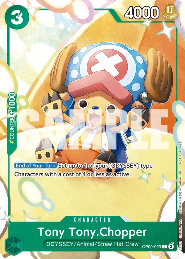 Tony Tony.Chopper OP09-029 Alternate Art