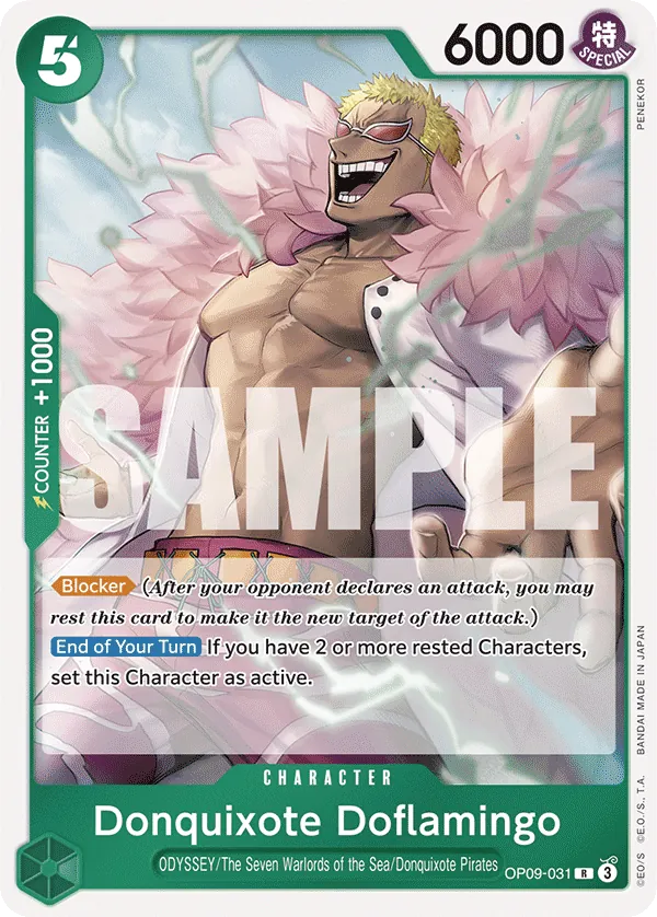 Donquixote Doflamingo OP09-031 Normal