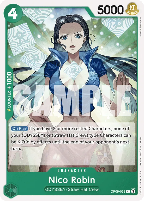 Nico Robin OP09-033 Reprint