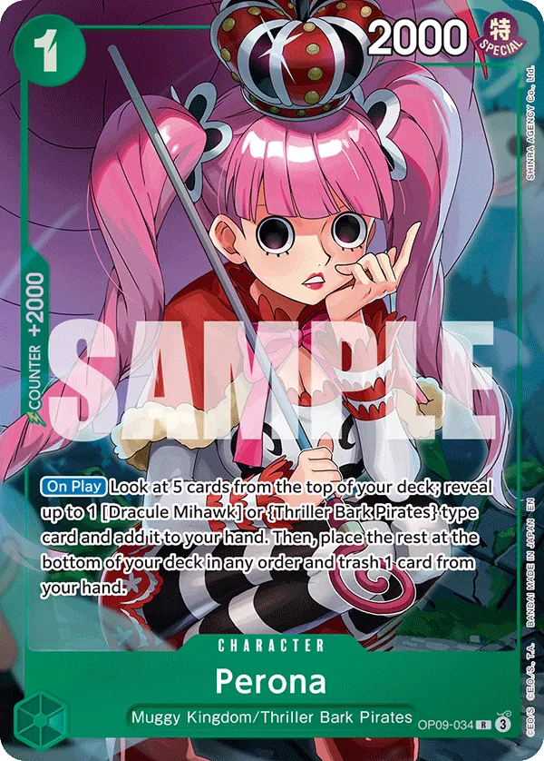 Perona OP09-034 Alternate Art