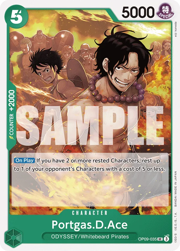 Portgas.D.Ace OP09-035 Normal