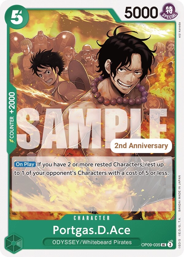 Portgas.D.Ace OP09-035 Normal