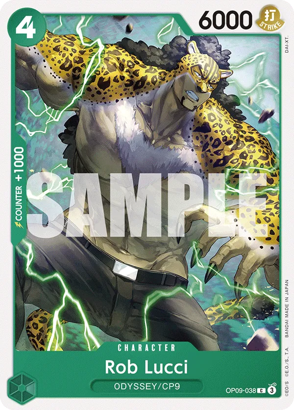 Rob Lucci OP09-038 Normal