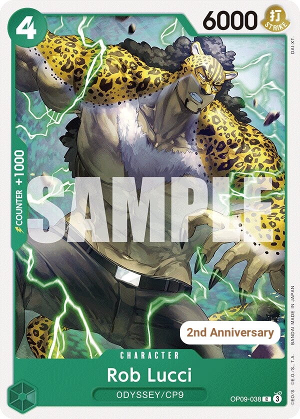 Rob Lucci OP09-038 Normal