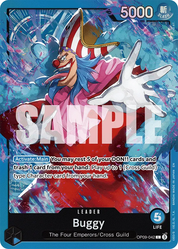 Buggy OP09-042 Alternate Art