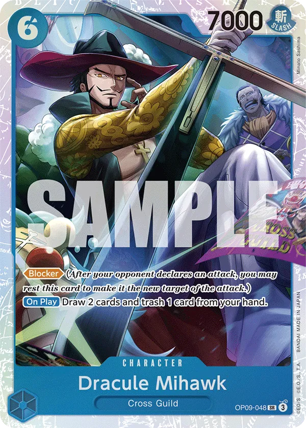 Dracule Mihawk OP09-048 Normal