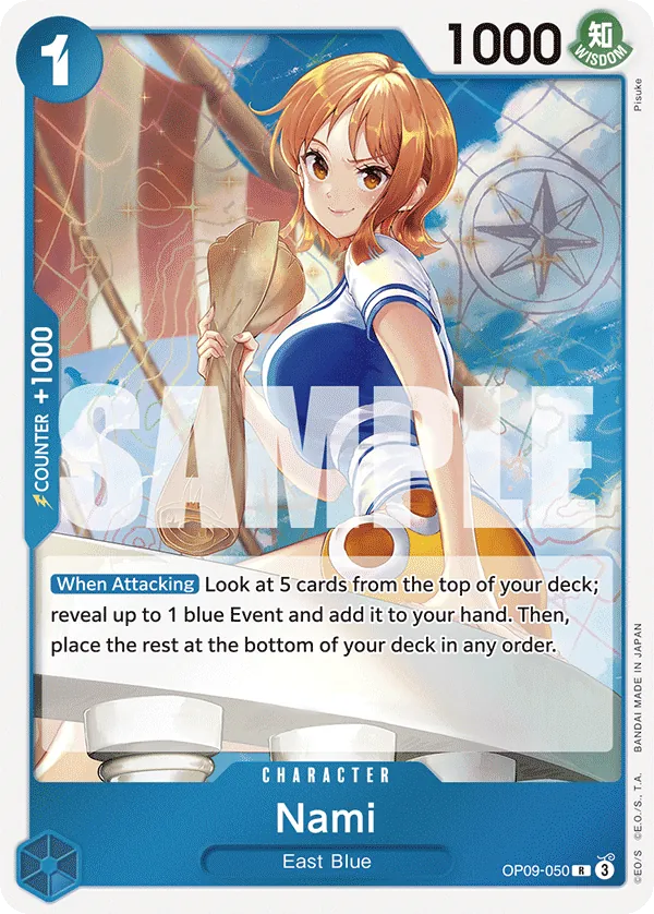 Nami OP09-050 Normal