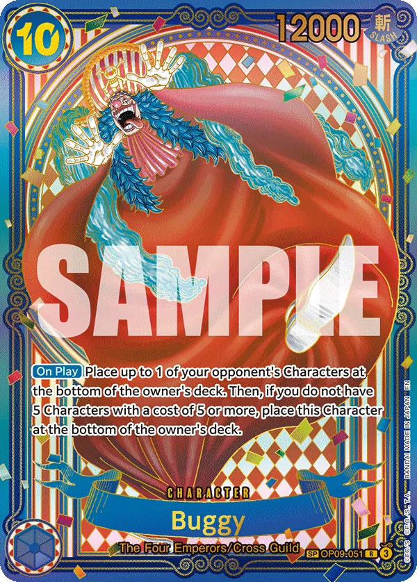 Buggy OP09-051 Alternate Art
