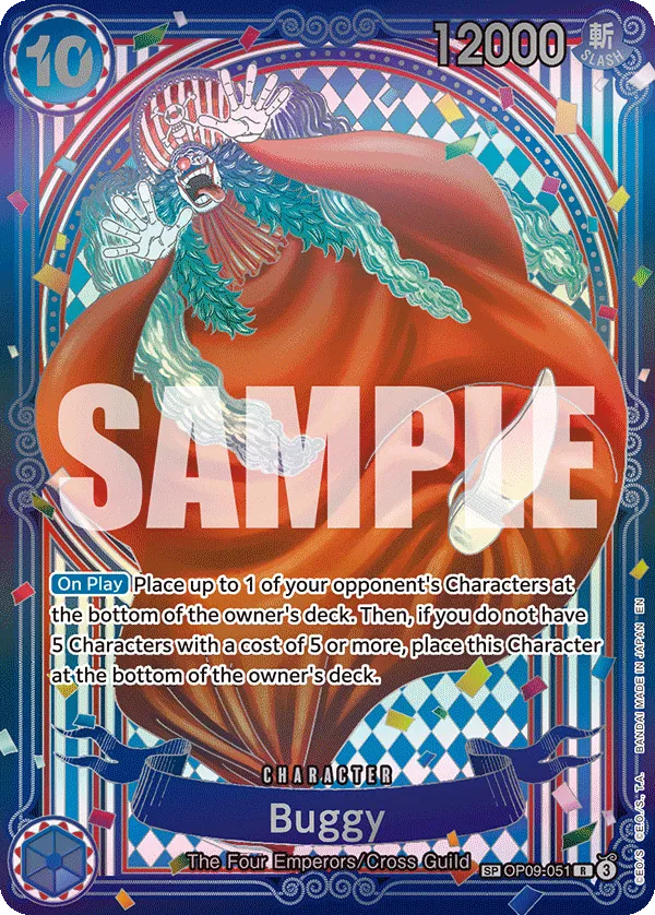 Buggy OP09-051 Alternate Art