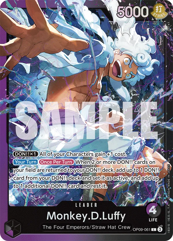 Monkey.D.Luffy OP09-061 Alternate Art