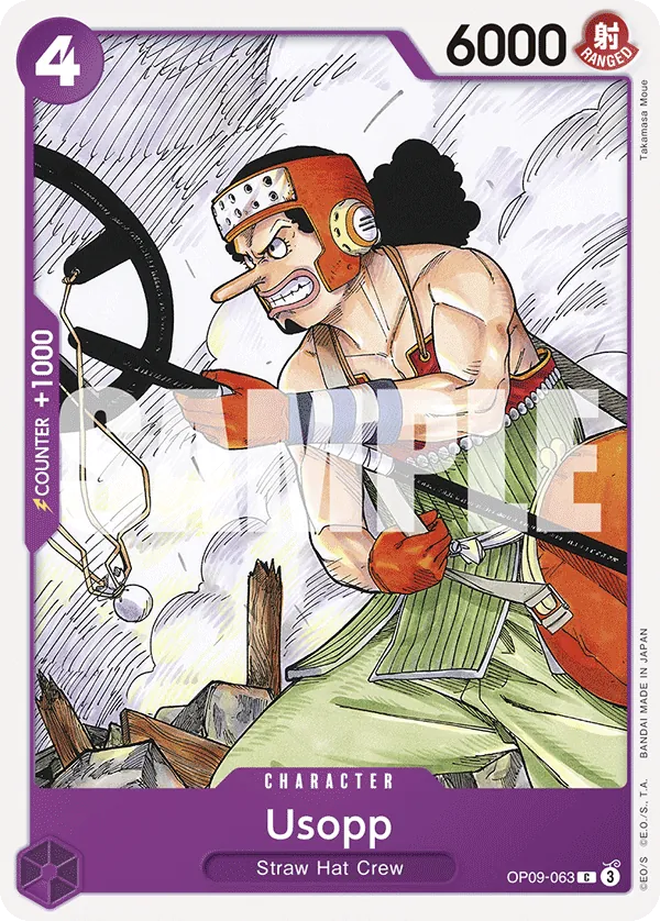 Usopp OP09-063 Normal