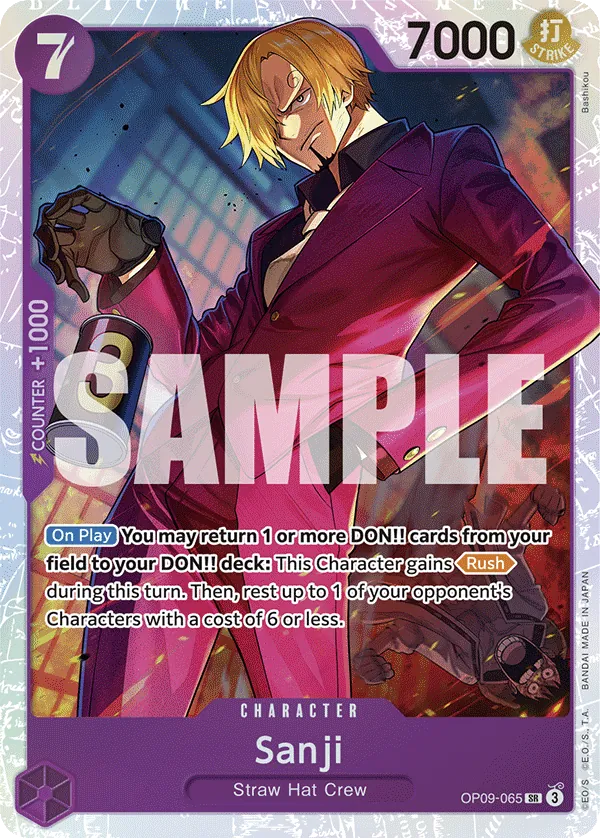 Sanji OP09-065 Reprint