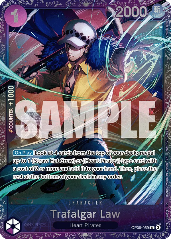 Trafalgar Law OP09-069 Alternate Art