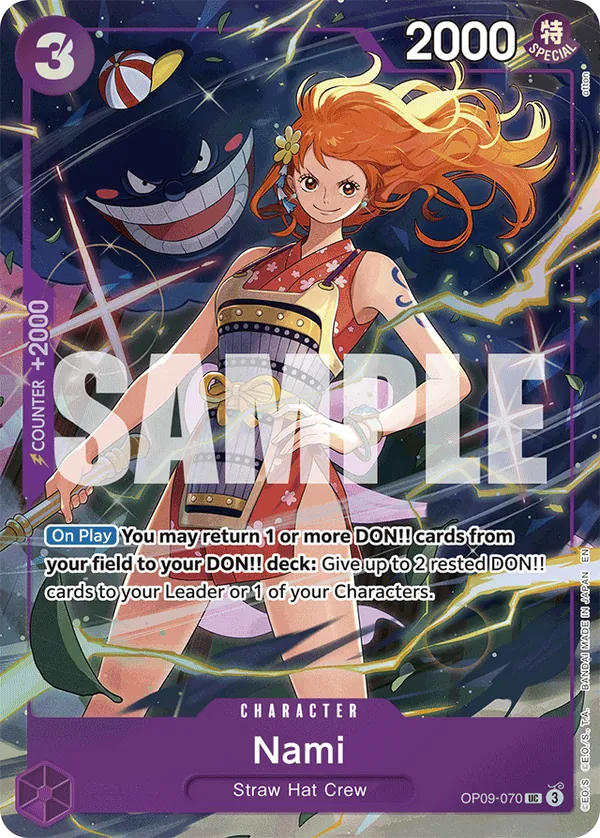 Nami OP09-070 Alternate Art