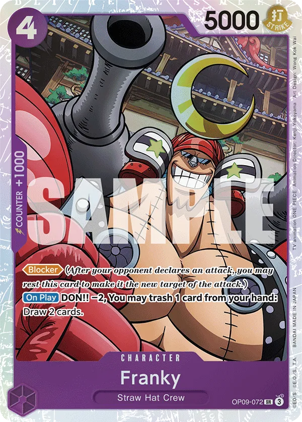Franky OP09-072 Reprint