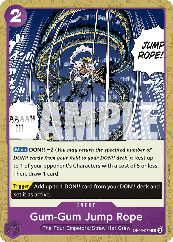 Gum-Gum Jump Rope OP09-079 Normal