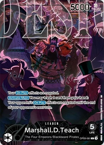 Marshall.D.Teach OP09-081 Alternate Art