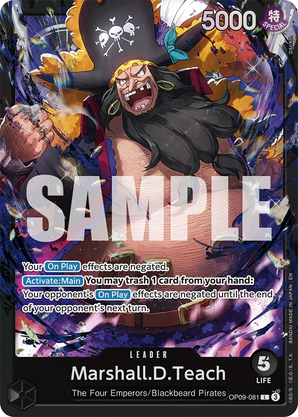 Marshall.D.Teach OP09-081 Alternate Art