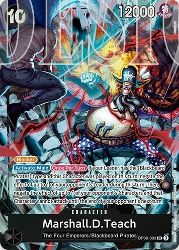 Marshall.D.Teach OP09-093 Alternate Art