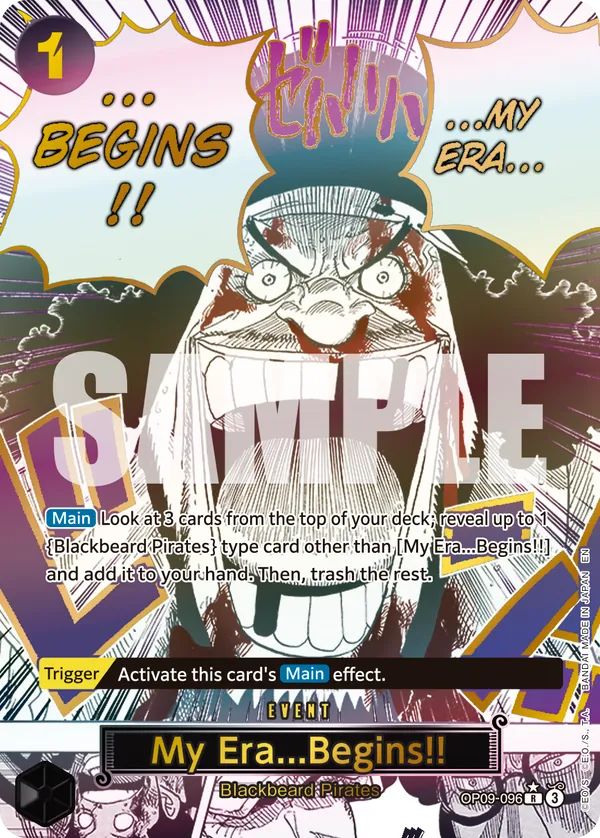 My Era...Begins!! OP09-096 Alternate Art