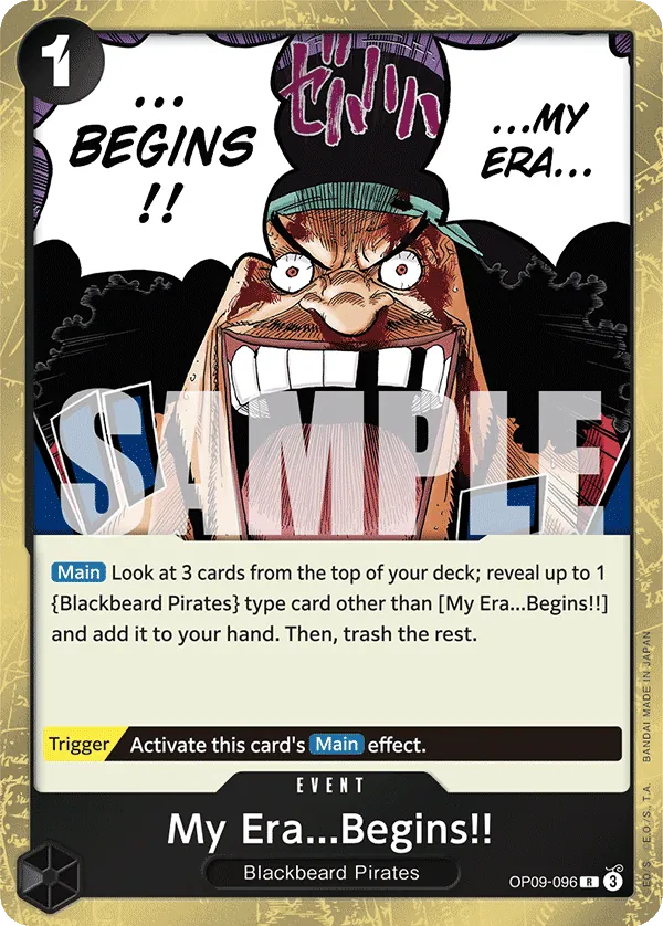 My Era...Begins!! OP09-096 Reprint
