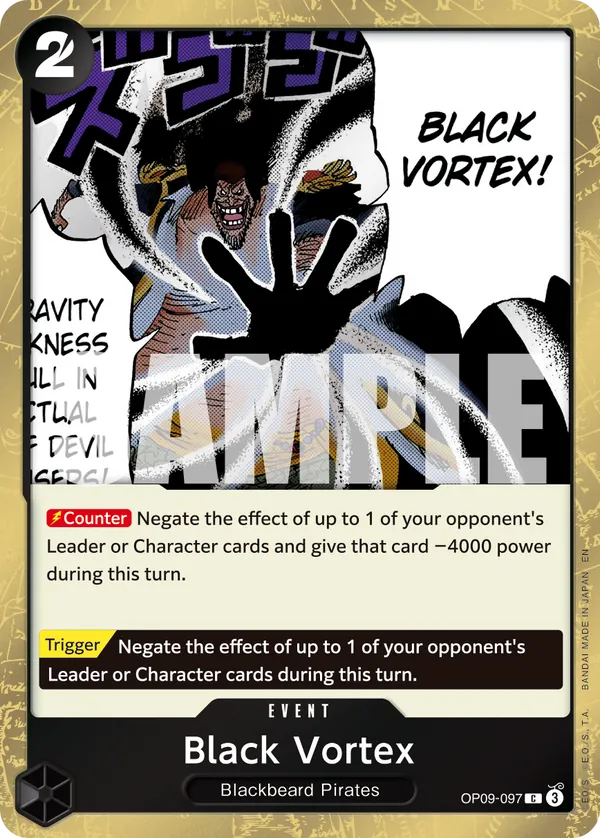 Black Vortex OP09-097 Pirate Foil