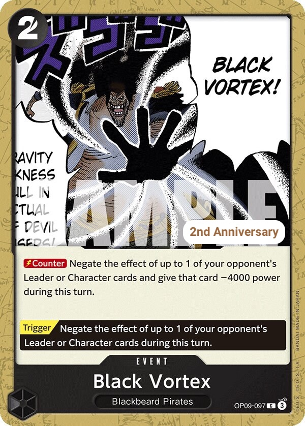 Black Vortex OP09-097 Normal
