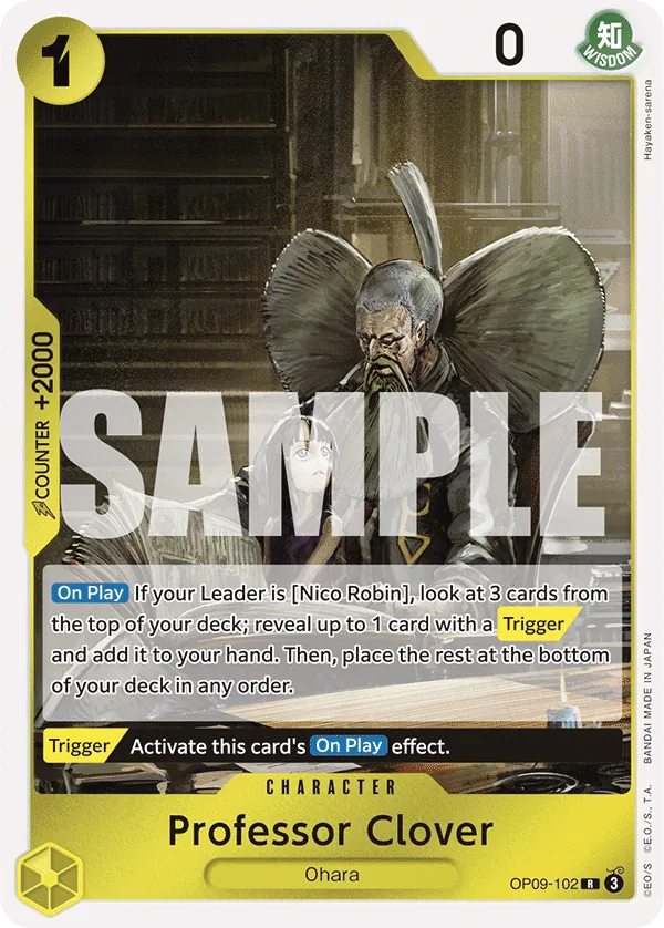 Professor Clover OP09-102 Normal