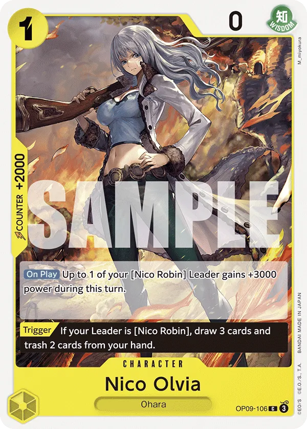 Nico Olvia OP09-106 Normal