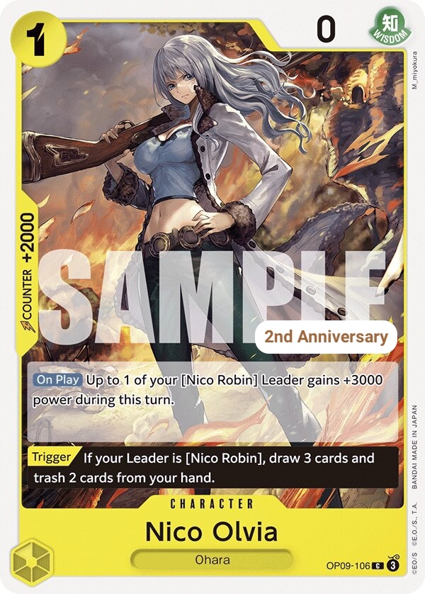 Nico Olvia OP09-106 Normal