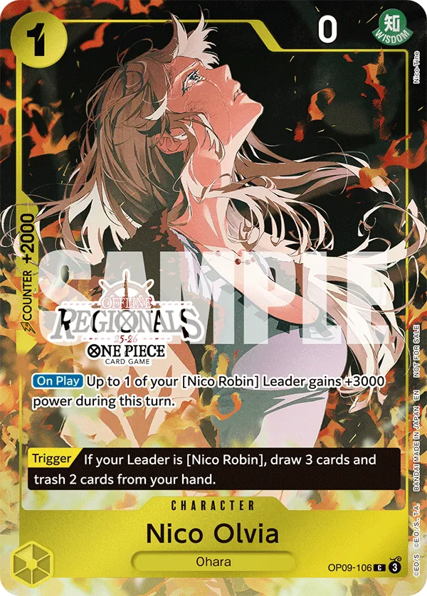 Nico Olvia OP09-106 Alternate Art