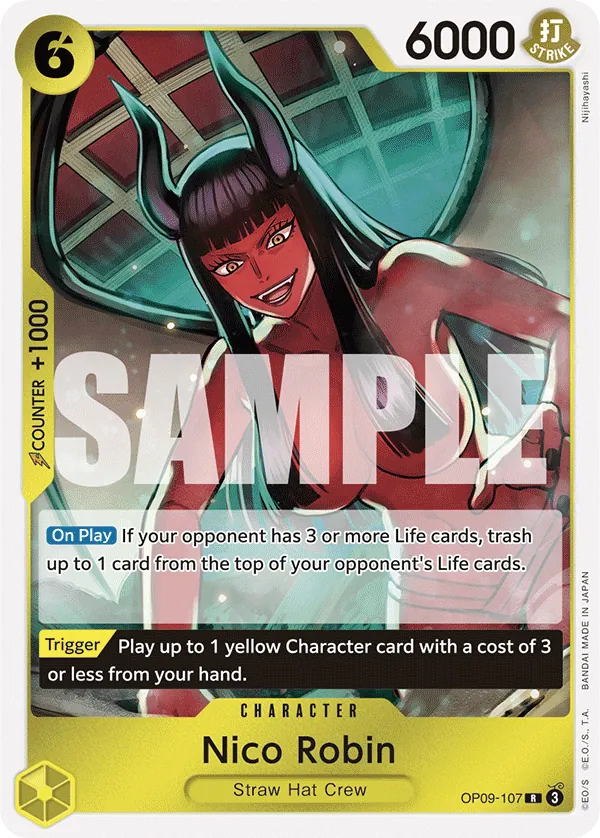 Nico Robin OP09-107 Normal
