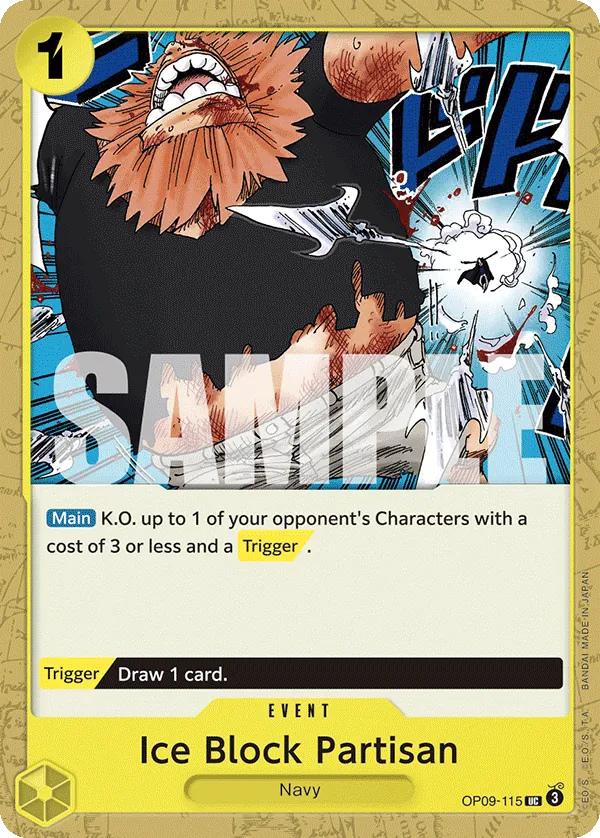 Ice Block Partisan OP09-115 Normal