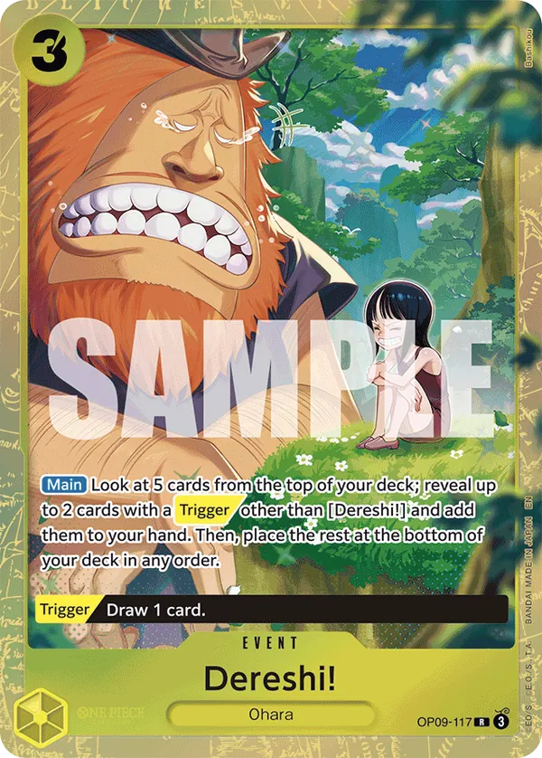 Dereshi! OP09-117 Alternate Art