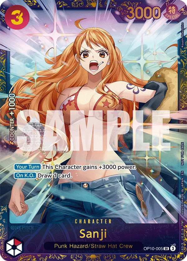 Sanji OP10-005 Alternate Art