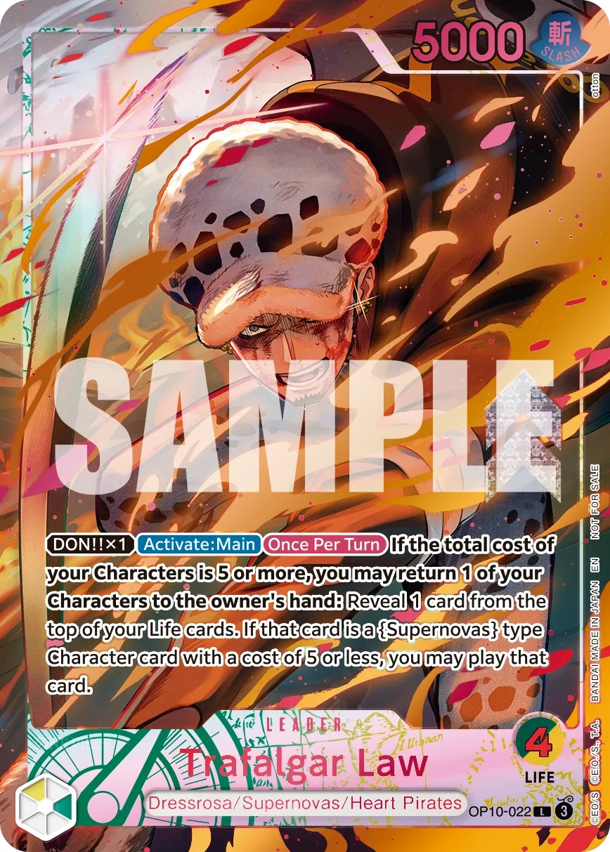 Trafalgar Law OP10-022 Normal