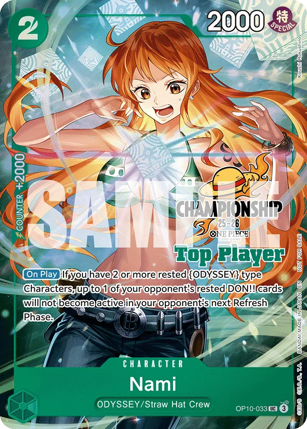 Nami OP10-033 Alternate Art