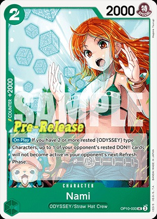 Nami OP10-033 Normal