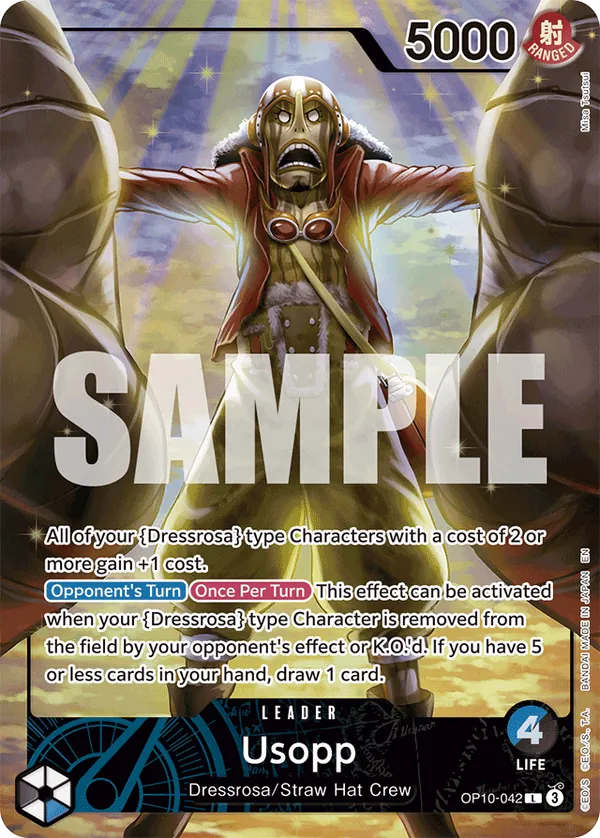 Usopp OP10-042 Alternate Art