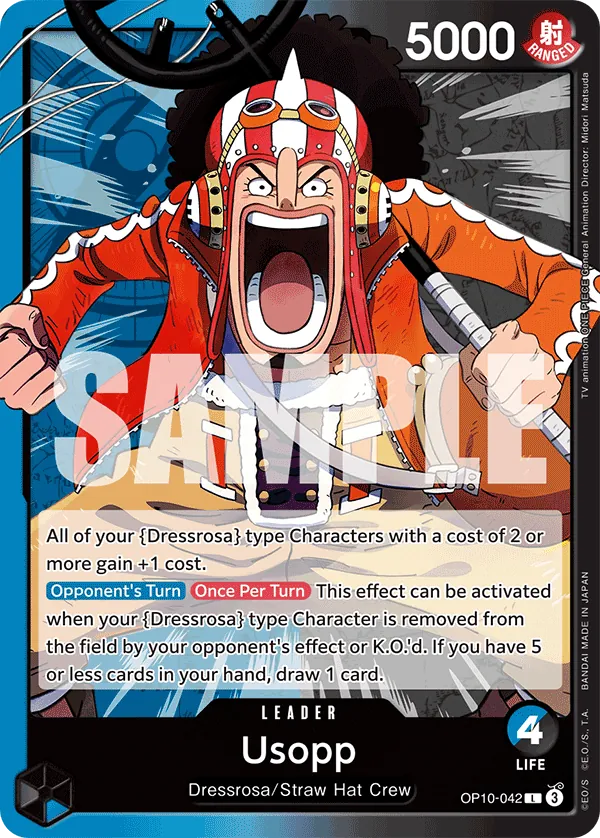 Usopp OP10-042 Normal