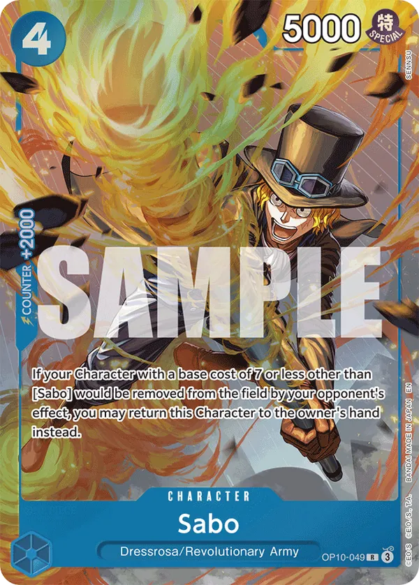 Sabo OP10-049 Alternate Art