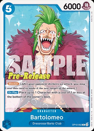 Bartolomeo OP10-052 Normal