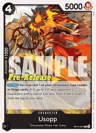 Usopp OP10-081 Normal