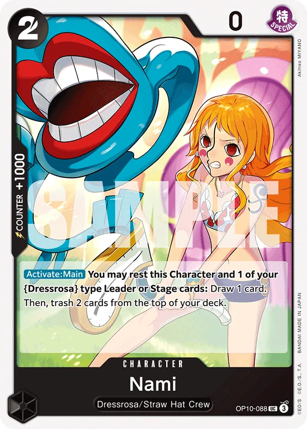 Nami OP10-088 Normal