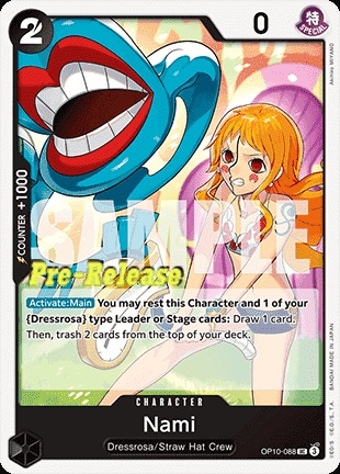 Nami OP10-088 Normal